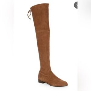 Stuart  Weitzman over the knee brown suede boots women size 8.5